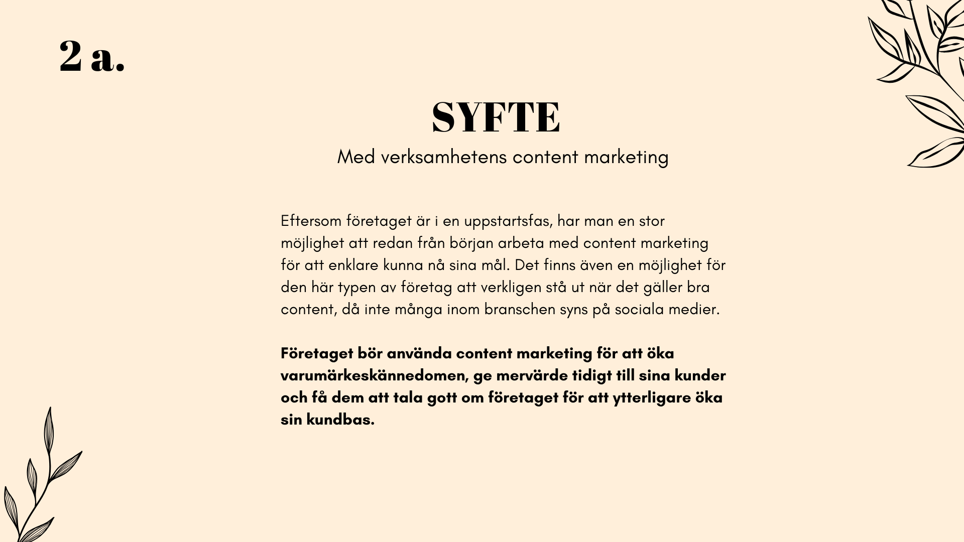 CM - Strategi & material